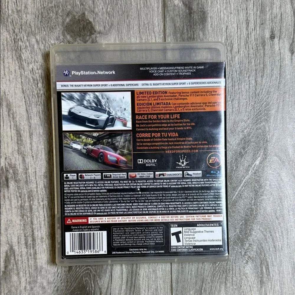 Need for Speed: The Run - Limited Edition for PS3